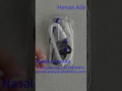 O que deve ser observado ao usar uma cânula de oxigênio nasal?