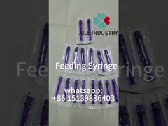 Seringa de alimentação médica descartável de plástico estéril 2 ml 3 ml 5 ml 10 ml 20 ml 40 ml 50 ml 60 ml 100 ml
