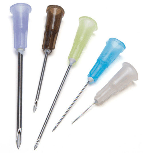 Disposable15-31G Disposable Hypodermic Needles For Syringe Injection